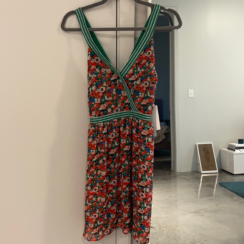 Floral sun dress size medium